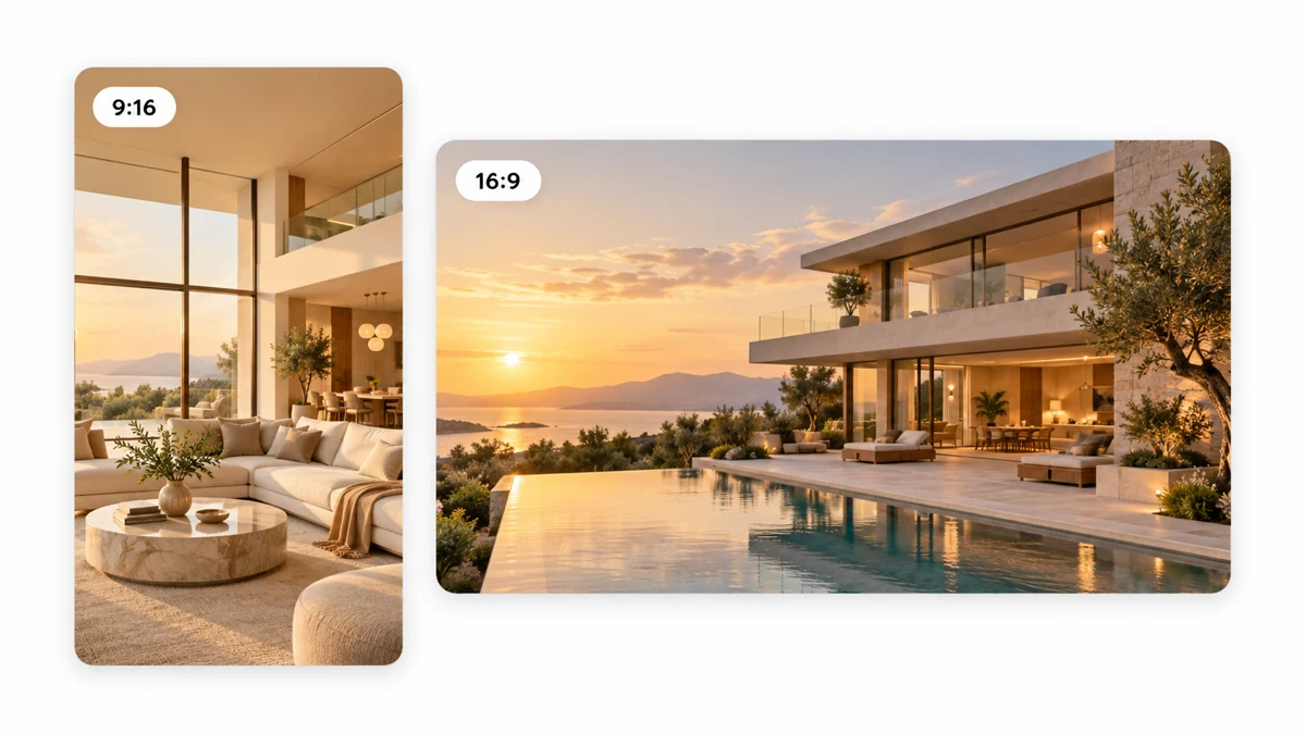Portrait + Landscape Export
